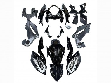 Carena Moto Kawasaki Z400 2018-2024 - Nero Lucido