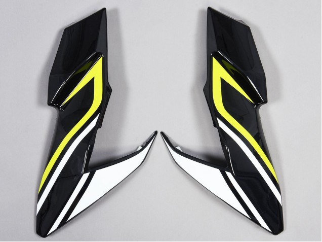 Carena Moto Kawasaki Ninja Z650 2017-2019 - Nero Bianco Giallo