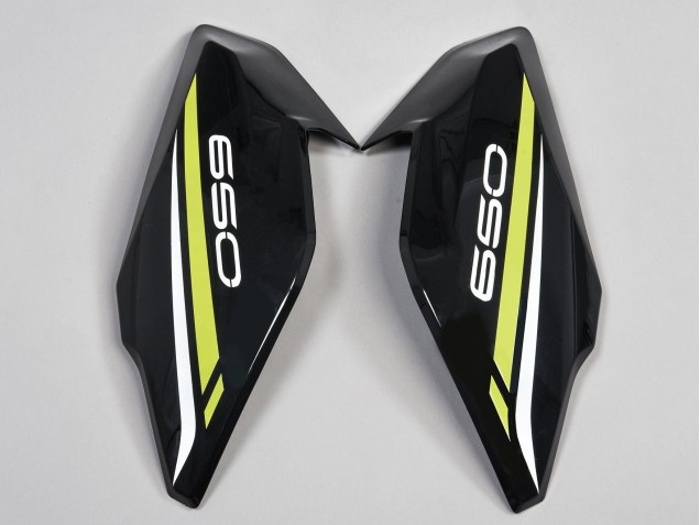 Carena Moto Kawasaki Ninja Z650 2017-2019 - Nero Bianco Giallo