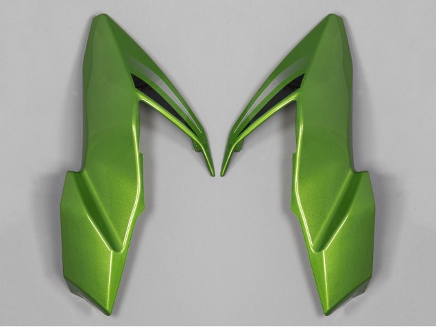 Carena Moto Kawasaki Ninja Z650 2017-2019 - Nero Verde Argento