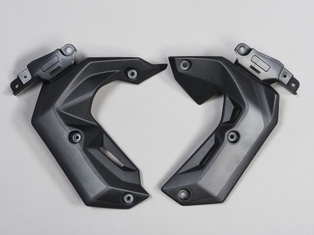 Carena Moto Kawasaki Ninja Z650 2017-2019 - Nero Verde Argento