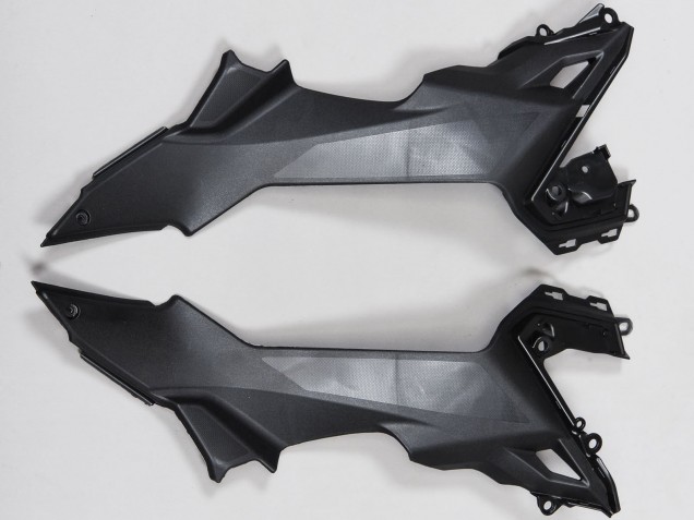 Carena Moto Kawasaki Ninja Z650 2017-2019 - Nero Verde Argento