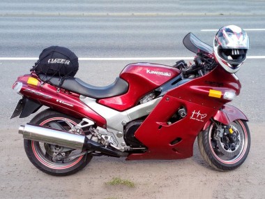 Carena Moto Kawasaki ZZR1100 1993-2003 - Rosso