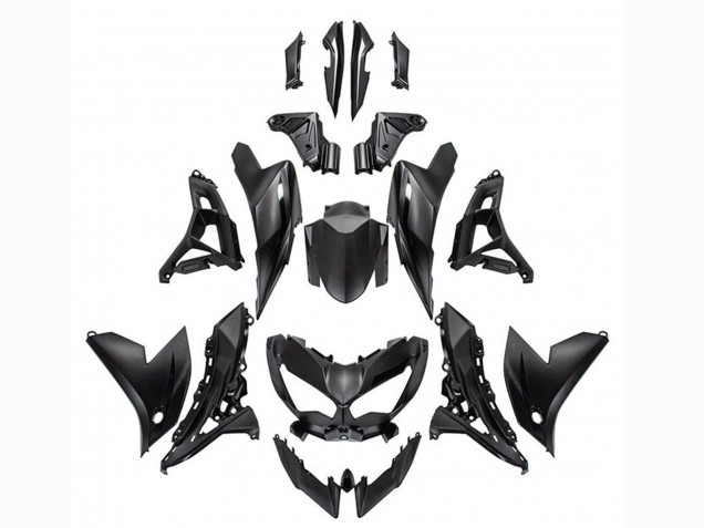 Carena Moto Kawasaki Versys 650 2022-2025 - Nero Opaco