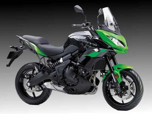 Carena Moto Kawasaki Versys 650 2015-2021 - Verde Nero VERSYS