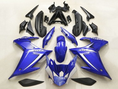 Carena Moto Yamaha FZ6R 2009-2015 - Blu Bianco