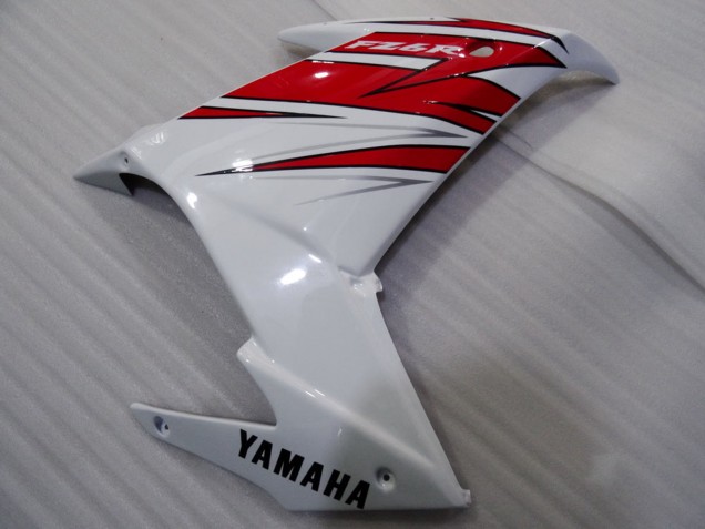 Carena Moto Yamaha FZ6R 2009-2015 - Bianco Rosso Nero