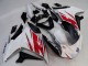 Carena Moto Yamaha FZ6R 2009-2015 - Bianco Rosso Nero