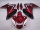 Carena Moto Yamaha FZ6R 2009-2015 - Rosso Bianco Nero
