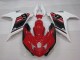 Carena Moto Yamaha FZ6R 2009-2015 - Rosso Bianco Nero 6