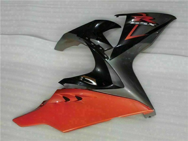 Carene Moto Suzuki GSXR 1000 2009-2016 - Arancia Nero Lucido