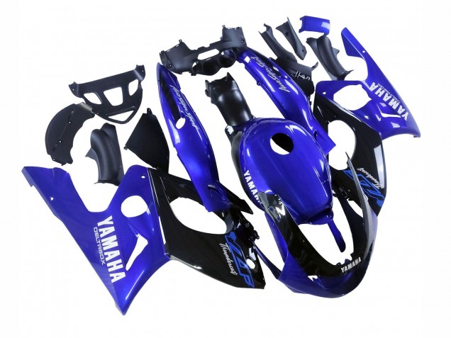 Carena Moto Yamaha YZF600R Thundercat 1996-2007 - Blu Nero Lucido