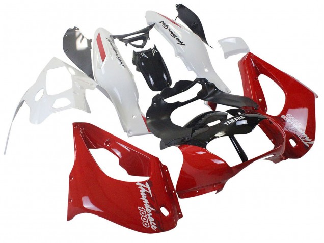 Carena Moto Yamaha YZF 1000R Thunderace 1997-2007 - Rosso Nero Bianco Thunderace