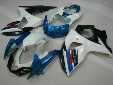 Kit Carene ABS Suzuki GSXR 1000 2009-2016 - Bianco Blu Nero