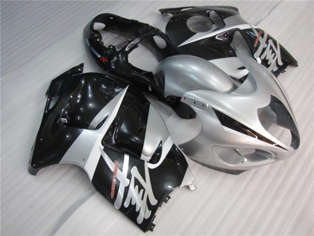 Carene Moto Suzuki GSXR 1300 Hayabusa 1996-2007 - Argento Nero