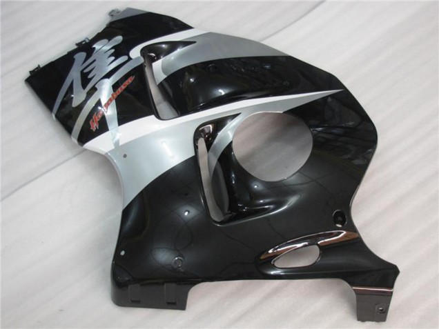 Carene Moto Suzuki GSXR 1300 Hayabusa 1996-2007 - Argento Nero