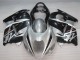 Carene Moto Suzuki GSXR 1300 Hayabusa 1996-2007 - Argento Nero