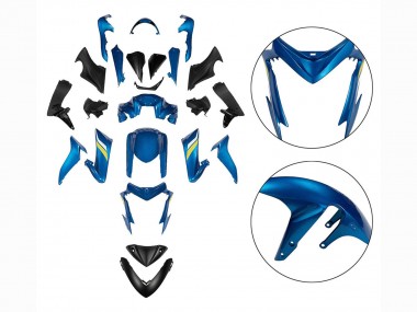 Carena Moto Suzuki GSX-S 1000 2015-2020 - Nero Blu Giallo