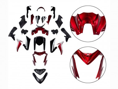 Carena Moto Suzuki GSX-S 1000 2015-2020 - Nero Rosso