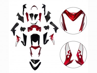 Carena Moto Suzuki GSX-S 1000 2015-2020 - Rosso Nero