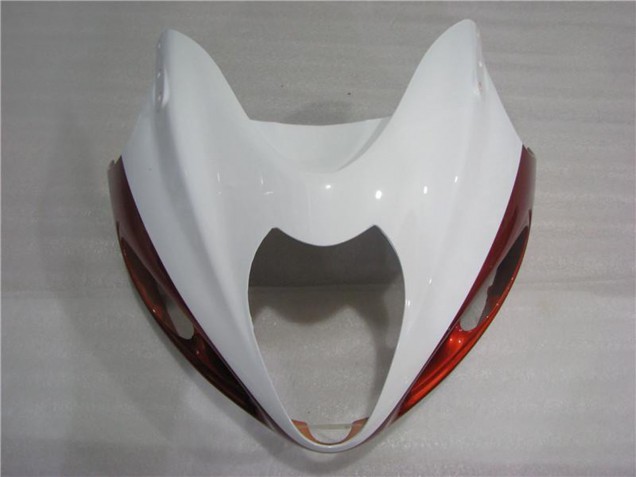 Carene Moto Suzuki GSXR 1300 Hayabusa 1996-2007 - Bianco Arancia Nero