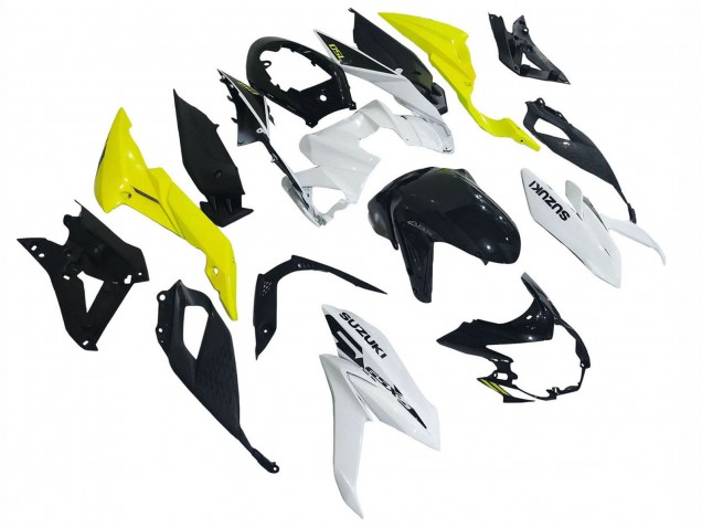 Carena Moto Suzuki GSX-S 750 2017-2022 - Bianco Giallo