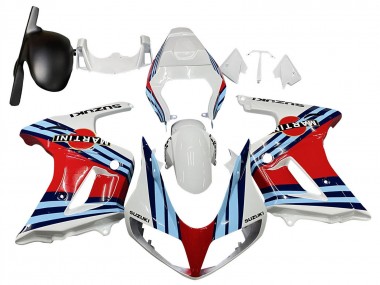 Carena Moto Suzuki SV650 2003-2013 - Bianco Rosso Blu Martini