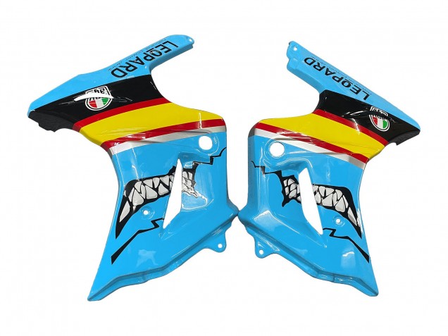 Carena Moto Suzuki SV650 2003-2013 - Blu Giallo Rosso Argento Squalo