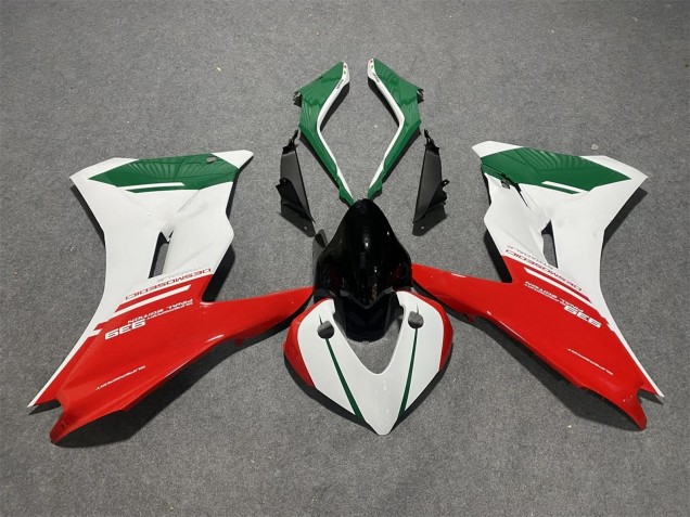 Carena Moto Ducati Supersport 939/939S 2017-2022 - Bianco Rosso Verde