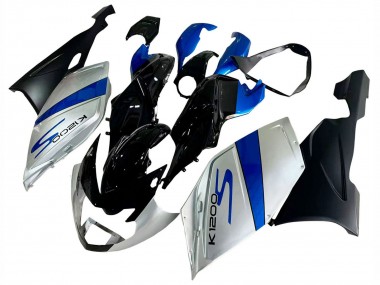 Kit Carena Moto ABS BMW K1200S 2005-2010 - Argento Blu Nero