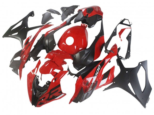 Carena Moto BMW S1000RR 2023-2024 - Rosso Nero Opaco