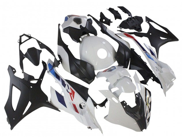 Carena Moto BMW S1000RR 2023-2024 - Bianco Blu Rosso Nero Opaco