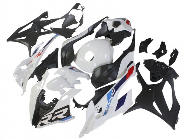 Carena Moto BMW S1000RR 2023-2024 - Bianco Blu Rosso Nero Opaco