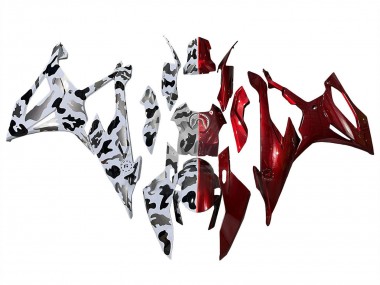 Carena Moto BMW S1000RR 2019-2022 - Lucido Rosso Nero Bianco Grigio