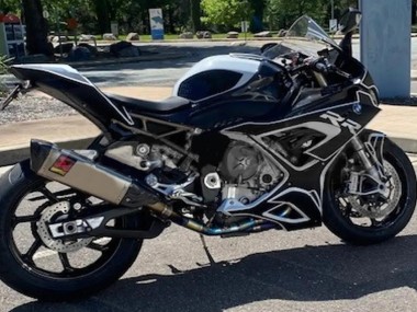 Carena Moto BMW S1000RR 2019-2022 - Nero Bianco