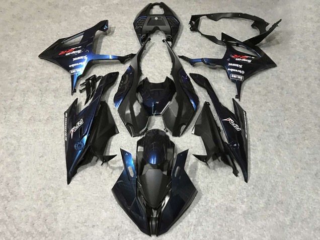 Carena Moto BMW S1000RR 2019-2022 - Nero Blu Scuro