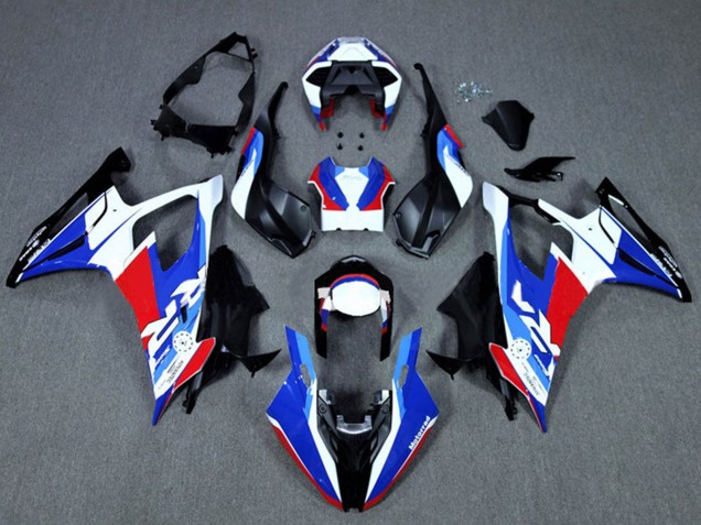 Carena Moto BMW S1000RR 2019-2022 - Bianco Nero Blu Rosso