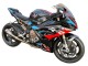 Carena Moto BMW S1000RR 2019-2022 - Nero Blu Rosso Fibra di Carbonio
