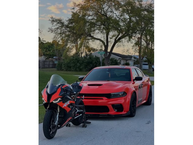 Carena Moto BMW S1000RR 2019-2022 - Rosso Nero