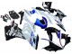 Kit Carena Moto BMW S1000RR 2015-2016 - Bianco Blu Nero Lucido