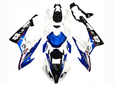 Carena Moto BMW S1000RR 2015-2016 - Bianco Blu Nero 88