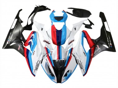 Carena Moto BMW S1000RR 2015-2016 - Bianco Rosso Blu Nero Opaco