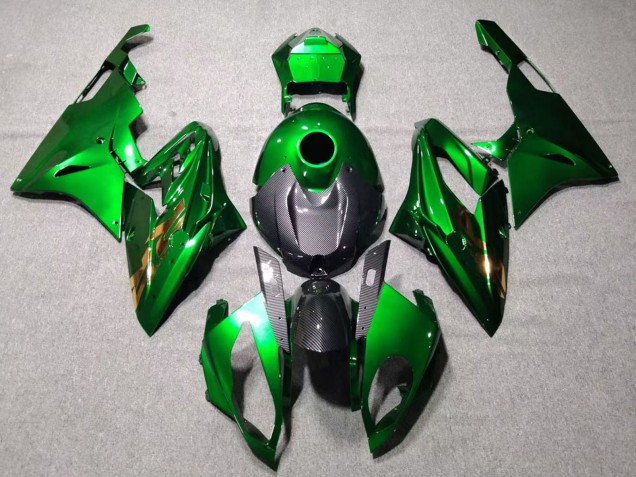 Carena Moto BMW S1000RR 2015-2016 - Verde Nero Fibra di Carbonio