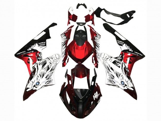 Carena Moto BMW S1000RR 2015-2016 - Bianco Rosso Nero