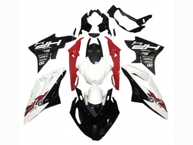 Carena Moto BMW S1000RR 2015-2016 - Bianco Rosso Nero Opaco