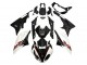 Carena Moto BMW S1000RR 2015-2016 - Bianco Nero Fibra di Carbonio