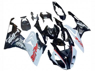 Carena Moto BMW S1000RR 2015-2016 - Bianco Nero Lucido