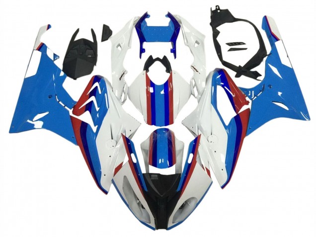 Carena Moto BMW S1000RR 2009-2014 - Bianco Rosso Blu
