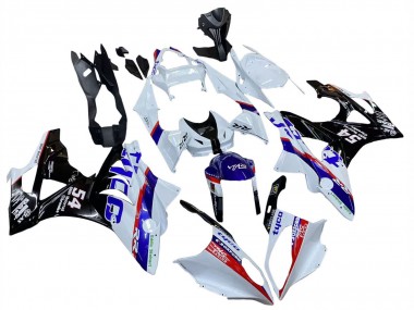 Carena Moto BMW S1000RR 2009-2014 - Bianco Rosso Blu Nero Tyco