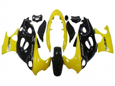 Carena Moto Suzuki GSX600F/GSX750F 2004-2006 - Nero Lucido Giallo